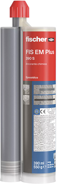 CARTUCCE FISCHER FIS EM PLUS 390 S                