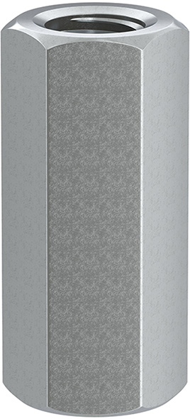 MANICOTTI ESAGONALI DI GIUNZIONE ZINCATI          