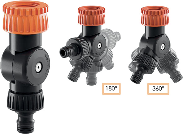 PRESE RUBINETTO CLABER SNODABILI 1"-3/4"          