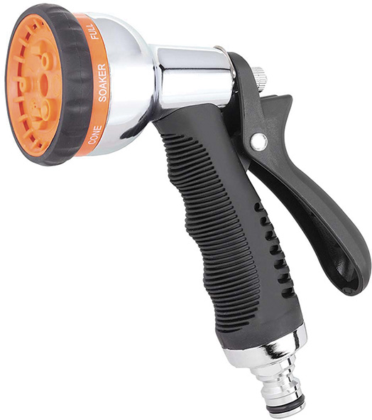 PISTOLA CLABER OTTONE MULTIFUNZIONE 8 GETTI       