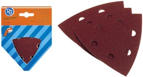 CARTA ABRASIVA VELCRO POGGI FOGLI 6 FORI PZ.5     