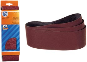 NASTRI ABRASIVI POGGI PER LEVIGATRICI A NASTRO    